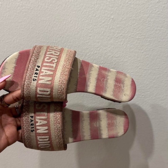 Authentic Dior Dway Slide Size 36.5 - Picture 1 of 6